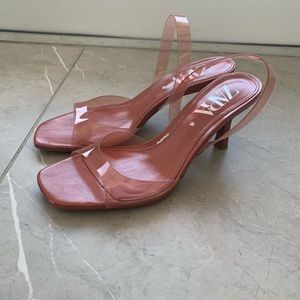 Sandal heels shoes